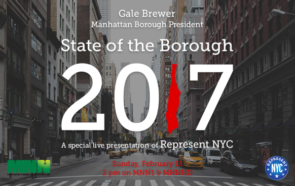 Watch State of the Borough 2017 LIVE on MNN on 2/12