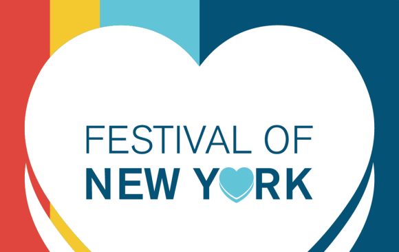 Festival of New York heart logo